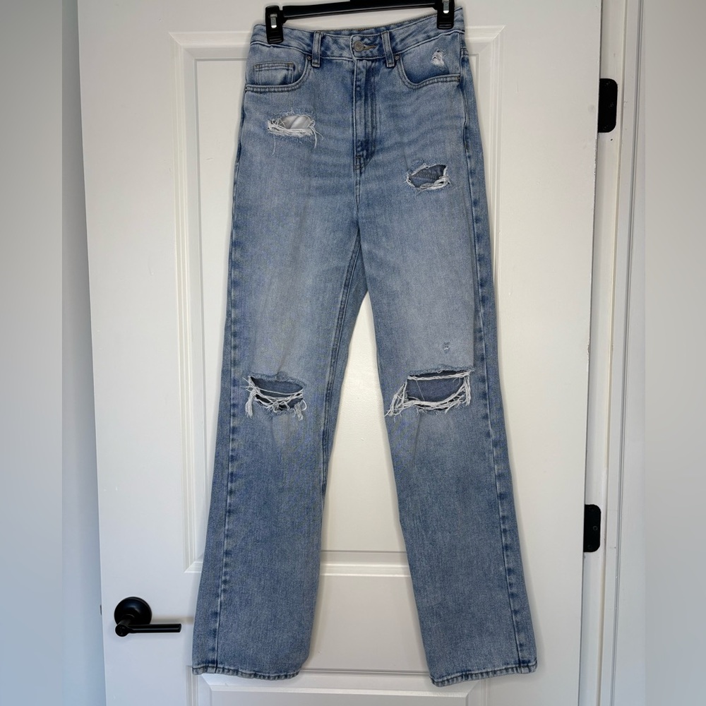 PacSun Light Indigo Ripped '90s Boyfriend Jeans women’s size 26 / size 2